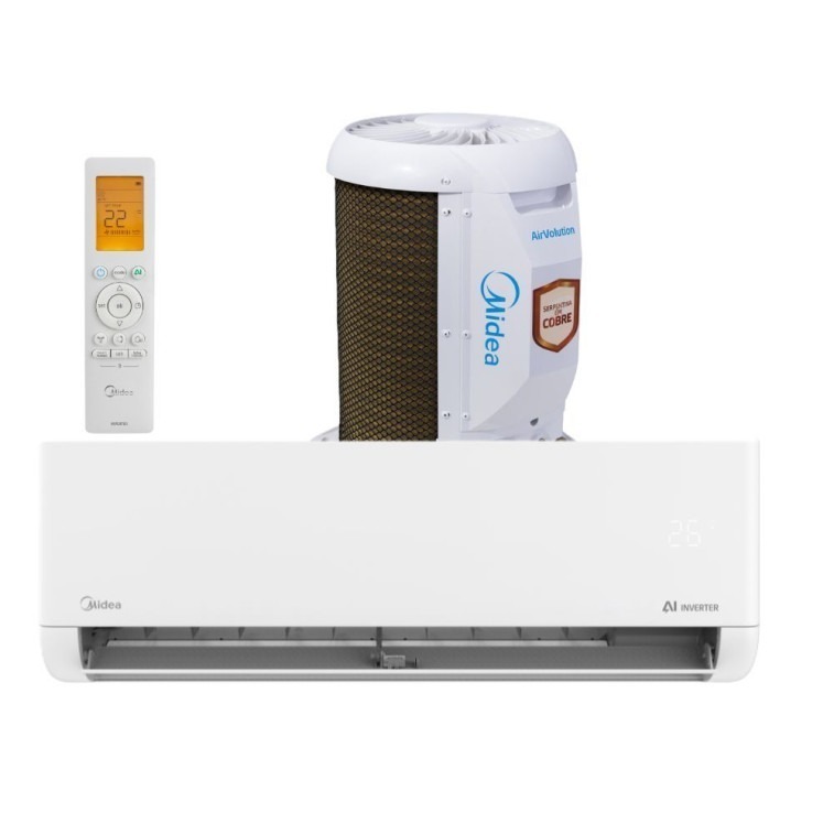 Imagem do produto Ar Condicionado Split Inverter Midea AI AirVolution 9000 BTUs Frio 220V 38TAVCA09M5 Imagem do produto Ar Condicionado Split Inverter Midea AI AirVolution 9000 BTUs Frio 220V 38TAVCA09M5