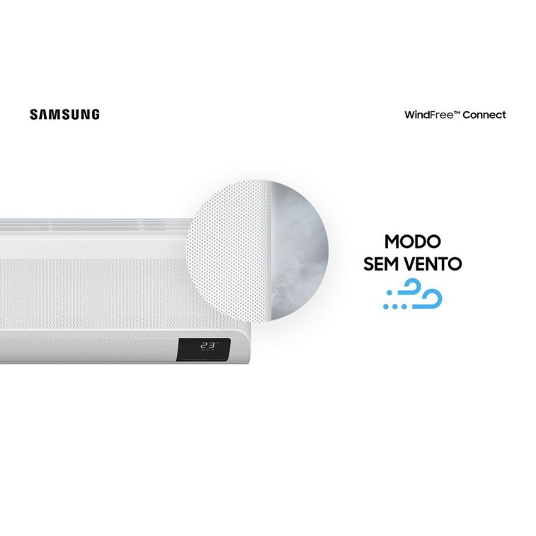Imagem do produto Ar Condicionado Split Inverter Samsung WindFree Connect 22000 BTUS Frio 220V AR24BVFAAWKXAZ Imagem do produto Ar Condicionado Split Inverter Samsung WindFree Connect 22000 BTUS Frio 220V AR24BVFAAWKXAZ
