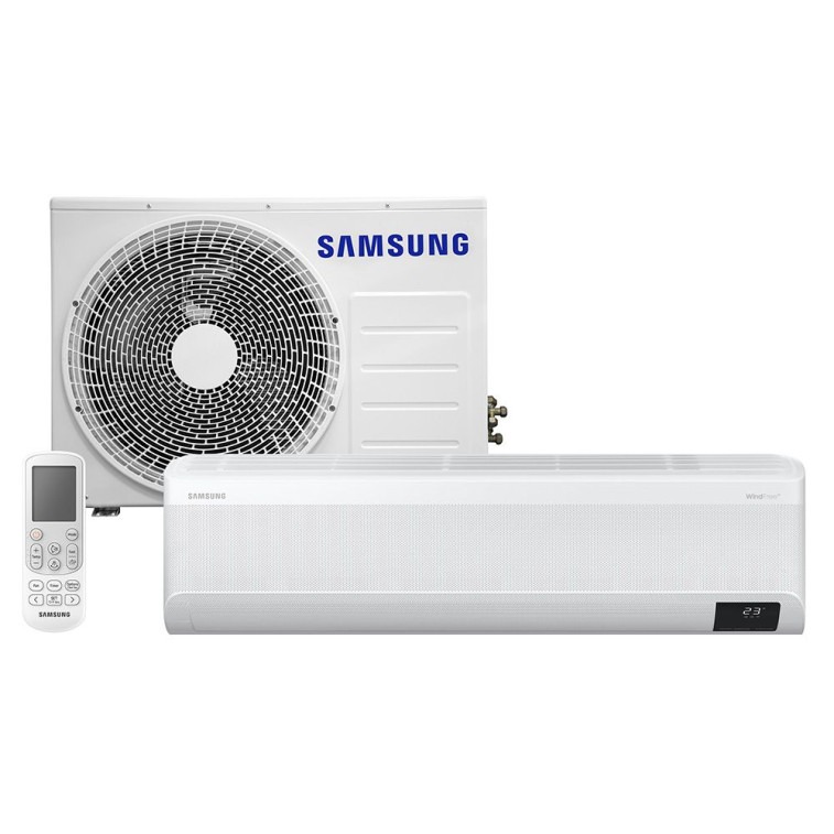 Imagem do produto Ar Condicionado Split Inverter Samsung WindFree Connect 22000 BTUS Frio 220V AR24BVFAAWKXAZ Imagem do produto Ar Condicionado Split Inverter Samsung WindFree Connect 22000 BTUS Frio 220V AR24BVFAAWKXAZ