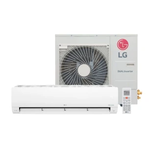 Ar-Condicionado LG DUAL Inverter Voice 36.000 BTU Quente- Frio 220V - S4-W36R43FB Ar-Condicionado LG DUAL Inverter Voice 36.000 BTU Quente- Frio 220V - S4-W36R43FB