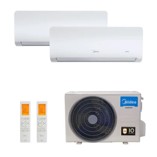 Ar Condicionado Multi Split Midea Inverter 36000 BTUS 2x Evap Hi Wall 18000 Quente e Frio 220V 38MBMMA36M5 Ar Condicionado Multi Split Midea Inverter 36000 BTUS 2x Evap Hi Wall 18000 Quente e Frio 220V 38MBMMA36M5