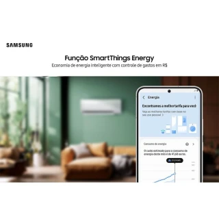 Ar Condicionado Split Hi Wall Samsung Ultra Ai Inverter 9000 BTUS Frio 220V R-32 Ar Condicionado Split Hi Wall Samsung Ultra Ai Inverter 9000 BTUS Frio 220V R-32
