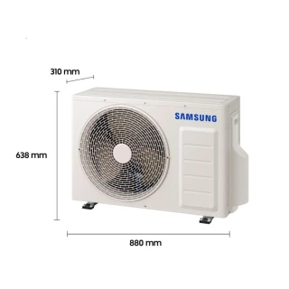 Ar Condicionado Split Inverter Samsung WindFree AI 18000 BTUs Quente e Frio 220V AR60F18C1AWXAZ Ar Condicionado Split Inverter Samsung WindFree AI 18000 BTUs Quente e Frio 220V AR60F18C1AWXAZ