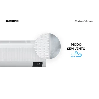 Ar Condicionado Split Inverter Samsung WindFree Connect 22000 BTUS Frio 220V AR24BVFAAWKXAZ Ar Condicionado Split Inverter Samsung WindFree Connect 22000 BTUS Frio 220V AR24BVFAAWKXAZ