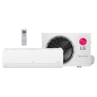 Ar Condicionado Split LG DUAL Inverter Compact +AI 9000 BTUs Quente e Frio 220V S3-W09AAQAL Ar Condicionado Split LG DUAL Inverter Compact +AI 9000 BTUs Quente e Frio 220V S3-W09AAQAL