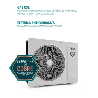 Ar Condicionado Tri Split Inverter Philco 27000 BTUs (2x9000+1x12000) Quente e Frio 220V PAC27QV Ar Condicionado Tri Split Inverter Philco 27000 BTUs (2x9000+1x12000) Quente e Frio 220V PAC27QV